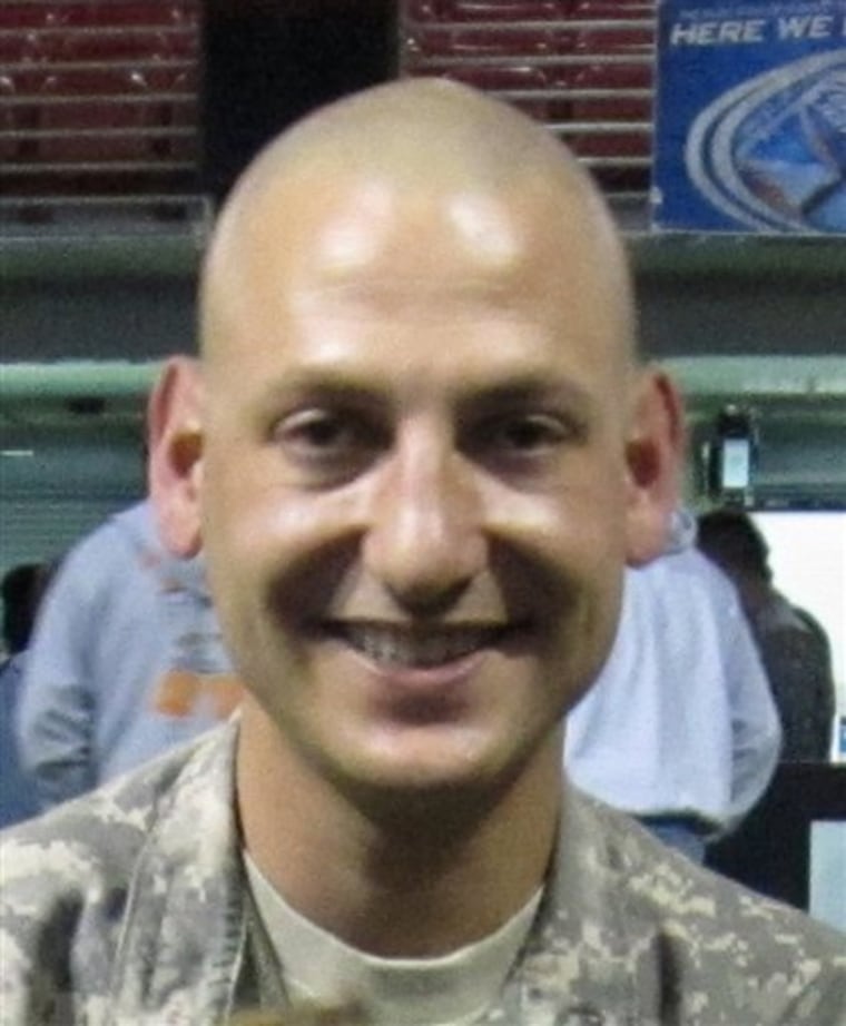 This undated family photo shows  Sgt. Patrick Hamburger, 30, of Grand Island, Neb. Hamburger was among 30 Americans killed when a U.S. military helicopter was shot down Friday, Aug. 5, 2011. Military officials have not released the names of those killed, but Hamburger's family confirmed his death. (AP Photo/Family Photo)